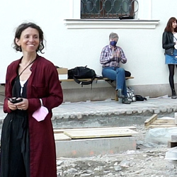 Ausstellungseröffnung, EINATMEN - AUSATMEN, 2. Juni 2021, Foto: KULTUM