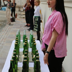 Ausstellungseröffnung, EINATMEN - AUSATMEN, 2. Juni 2021, Foto: KULTUM