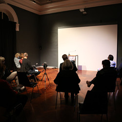 NINAVALE. Ausstellungseröffnung. 'Paradise is temporarily closed. God' KULTUM Graz, 24. Oktober 2020. Foto: KULTUM/Andrea Hopper