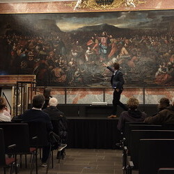 Lange Nacht der Museen, 4. Oktober 2025: Alte Bilder von, aus, ?ber Gott... Die Botschaft der Bilder im Minoritensaal: Führung mit Dr. Johannes Rauchenberger durch den Minoritensaal