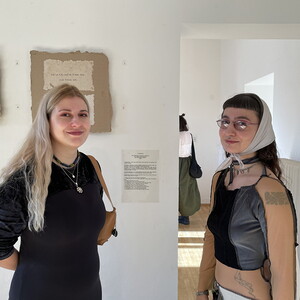 Eröffnung der Ausstellung: 'Margo Sarkisova: Reflections on Identity'; Kuratorin/Curator: Nastia Khlestova KULTUM Graz, 16.12.2023 In Kooperation mit   Foto: J. Rauchenberger