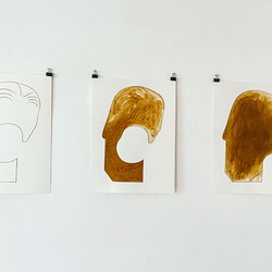 Judith Zilllich: MUTTER GOTTES. (Ikonen 2018–2021), Eitempera auf PapierKULTUM Galerie, 12. Nov. 2021 bis 12. Feb. 2022. Kurator: Johannes Rauchenberger