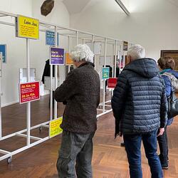 Kuratorenführung_Neuhold_Plank_Reformen. Foto: KULTUM Graz