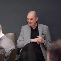 Eröffnungsabend der 4. Blumenbergtage zum Thema 'Überlebenskunst' und dem Werk 'Schiffbruch mit Zuschauer', 13. März 2026, KULTUM Graz,mit Barbara Rauchenberger, Thomas Ballhausen, Rüdiger Zill