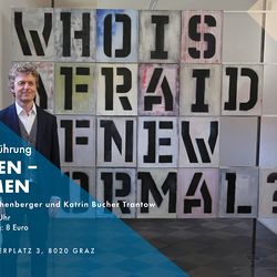 KURATORINNENFÜHRUNG, Juli 2021, Ausstellung EINATMEN-AUSATMEN. Foto: KULTUM