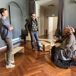 D'ÄRDGEISS_Figurentheater Margrit Gysin / Schweiz. Foto: KULTUM/A. Hopper