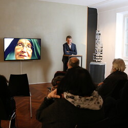 CINEMA ALTERA_Thomas Henke, Lorenz Estermann, Ausstellungseröffnung, 07.02.2023. Foto: KULTUM Graz