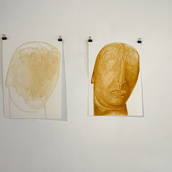 Judith Zilllich: MUTTER GOTTES. (Ikonen 2018–2021), Eitempera auf PapierKULTUM Galerie, 12. Nov. 2021 bis 12. Feb. 2022. Kurator: Johannes Rauchenberger