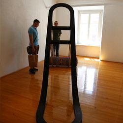 EINATMEN - AUSATMEN. Ausstellungsbesuch mit Führung. Foto: KULTUM