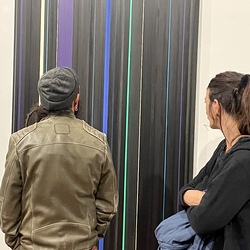 Führung mit Kurator Johannes Rauchenberger durch die Ausstellung 'Auslöschung' von Zlatko Kopljar