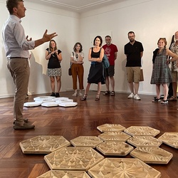 Finissage_Wilhelm Scheruebl_Gehen_Vergehen. Foto: KULTUM/Hopper