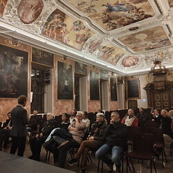 Lange Nacht der Museen, 4. Oktober 2025: Alte Bilder von, aus, ?ber Gott... Die Botschaft der Bilder im Minoritensaal: Führung mit Dr. Johannes Rauchenberger durch den Minoritensaal
