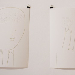 Judith Zilllich: MUTTER GOTTES. (Ikonen 2018–2021), Eitempera auf PapierKULTUM Galerie, 12. Nov. 2021 bis 12. Feb. 2022. Kurator: Johannes Rauchenberger