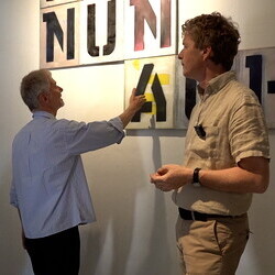 Themenführung #17 'Bild und Wort' in der Ausstellung: 'Gott hat kein Museum' mit Kurator Johannes Rauchenberger, 30.Mai 2026, special guest: Michael Endlicher