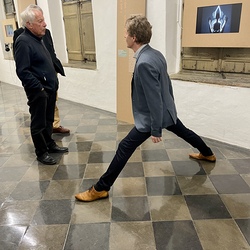 DE PROPAGANDA FIDE_Kuratorenführung_20221228. Foto: KULTUM Graz