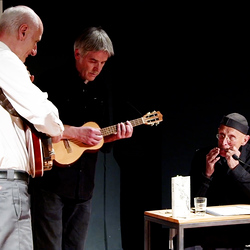 Bodo Hell: Lesung | HIRSCH FISCH: Musik | Norbert Trummer: Filme. Foto: KULTUM