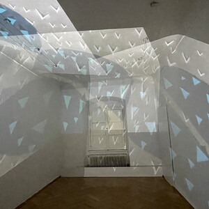 Ausstellung: 'SISTERS OF THE LABYRINTH' von Renate Kordon und Tamara Friebel, KULTUM Graz, 2. bis 23. M?rz 2024  Foto: Johannes Rauchenberger