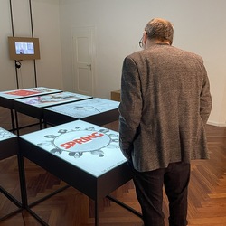 DE PROPAGANDA FIDE_Kuratorenführung_20221228. Foto: KULTUM Graz