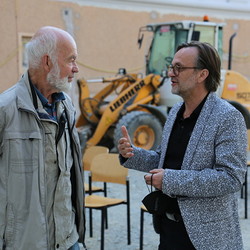 Ausstellungseröffnung, EINATMEN - AUSATMEN, 2. Juni 2021, Foto: KULTUM