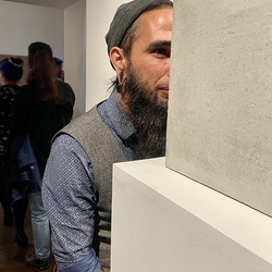 Führung mit Kurator Johannes Rauchenberger durch die Ausstellung 'Auslöschung' von Zlatko Kopljar