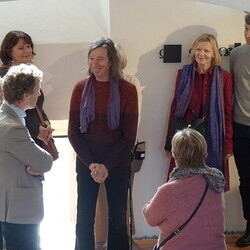 'God's Codes' - 10. Themenführung in der Ausstellung 'Gott hat kein Museum' mit Kurator Johannes Rauchenberger: Special guests: Markus Wilfling und Martin Behr