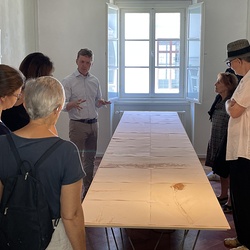Finissage_Wilhelm Scheruebl_Gehen_Vergehen. Foto: KULTUM/Hopper
