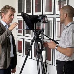 PETER ANGERER_GEHEN & BLEIBEN_Filmdreh. Foto: KULTUM/Hopper