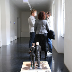 NINAVALE. Ausstellungseröffnung. 'Paradise is temporarily closed. God' KULTUM Graz, 24. Oktober 2020. Foto: KULTUM/Andrea Hopper
