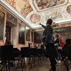 Lange Nacht der Museen, 4. Oktober 2025: Alte Bilder von, aus, ?ber Gott... Die Botschaft der Bilder im Minoritensaal: Führung mit Dr. Johannes Rauchenberger durch den Minoritensaal