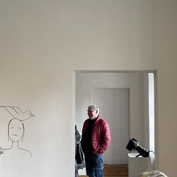 Eröffnung der Ausstellung: 'SISTERS OF THE LABYRINTH' von Renate Kordon und Tamara Friebel, KULTUM Graz, 2. März 2024. Foto: KULTUM/Johannes Rauchenberger