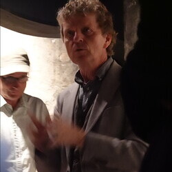 aktuelle kunst in Graz, Galerientage 2026: Künstleringespräch mit Claudia Schink und Themenführung #14 bei 'Gott hat kein Museum' mit Kurator Johannes Rauchenberger.  KULTUMUSEUM Graz, 25.4.2026