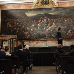 Lange Nacht der Museen, 4. Oktober 2025: Alte Bilder von, aus, ?ber Gott... Die Botschaft der Bilder im Minoritensaal: Führung mit Dr. Johannes Rauchenberger durch den Minoritensaal