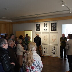 'God's Codes' - 10. Themenführung in der Ausstellung 'Gott hat kein Museum' mit Kurator Johannes Rauchenberger: Special guests: Markus Wilfling und Martin Behr