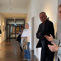 Artist-Curator Talk Zlatko Kopljar and Johannes Rauchenberger, 28. Sept. 2024, steirischer herbst, Ausstellung: Zlatko Kopljar: Erasion