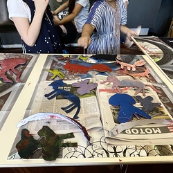 Junges Publikum_Stempel- u. Monotiere_Christine Kastl. Foto: KULTUM/Hopper