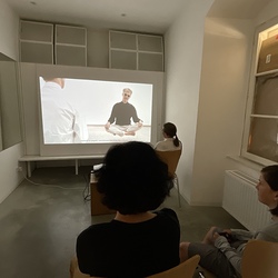 MICHAEL ENDLICHER_Zeichen Sprache Ironie_Ausstellungseröffnung. Foto: KULTUM/Hopper