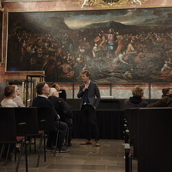 Lange Nacht der Museen, 4. Oktober 2025: Alte Bilder von, aus, ?ber Gott... Die Botschaft der Bilder im Minoritensaal: Führung mit Dr. Johannes Rauchenberger durch den Minoritensaal