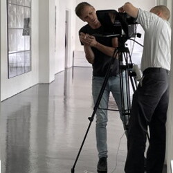 PETER ANGERER_GEHEN & BLEIBEN_Filmdreh. Foto: KULTUM/Hopper