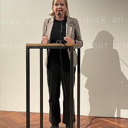 Eröffnung der Ausstellung: Maaria Wirkkala: NUN MEHR – MEANTIME Kurator: Johannes Rauchenberger, KULTUMUSEUM Graz, 10. Mai 2025