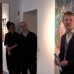 'Crosses': 12. Themenführung mit Kutator Johannes Rauchenberger in der Ausstellung 'Gott hat kein Museum', special guest: Guillaume Bruere (Berlin)