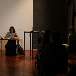 Literatur.Gegenüber, WIR WACHEN IN FREMDEN AUGEN, 20210609. Foto: KULTUM