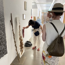 Finissage_Wilhelm Scheruebl_Gehen_Vergehen. Foto: KULTUM/Hopper