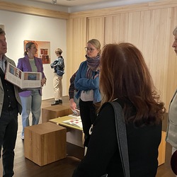 Josef Fink_Im Bann (s)einer großen Erzählung_Kuratorenführung. Foto: KULTUM/Hopper