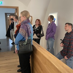 Josef Fink_Im Bann (s)einer großen Erzählung_Kuratorenführung. Foto: KULTUM/Hopper