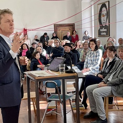 Zenita Komad_Ausstellungseröffnung_3.2.2024. Foto: KULTUM/A. Hopper