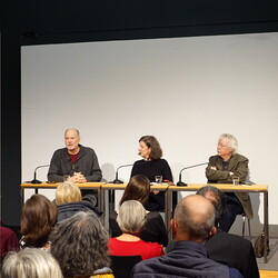 Diagonale-Filmdiskussion: Colette M. Schmidt im Gespräch mit Johannes Holzhausen und Karl-Markus Gauß, 30.3.2025 