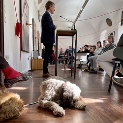 Zenita Komad_Ausstellungseröffnung_3.2.2024. Foto: KULTUM/A. Hopper