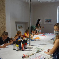 Denn das Lama kennt kein Drama, Buchpräsentation und Workshop, Christine Kastl. 