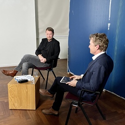 CINEMA ALTERA_Thomas Henke_Künstlergespräch_20230222. Foto: KULTUM Graz
