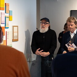 1. Kuratorenführung mit Johannes Rauchenberger und Künstlergespräche mit Michael Endlicher, Zlatko Kopljar, Reinhild Gerum, Heribert Friedl, Wilhelm Scheruebl, Alois Neuhold und Hannes Priesch – Rundgang im steirischen herbst 25, 27. September 2025